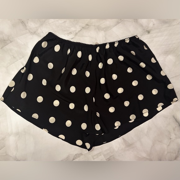 NWOT Doen Louise Black & White Polka Dot Silk Camisole in Solstice Sky, Size M - Picture 15 of 16